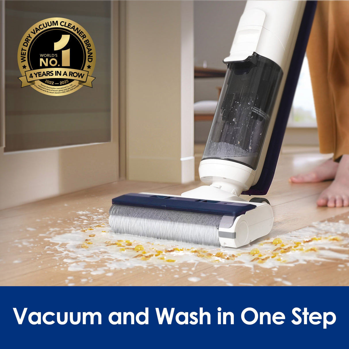 Tineco iFLOOR 5 Breeze Complete Cordless Wet Dry Vacuum Cleaner
