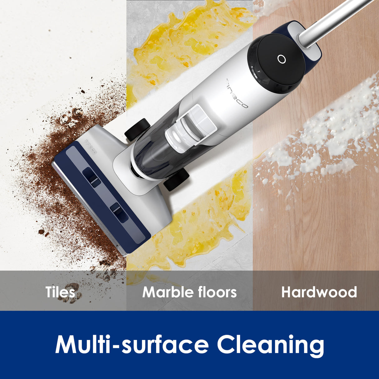 Tineco iFLOOR 5 Breeze Complete Cordless Wet Dry Vacuum Cleaner