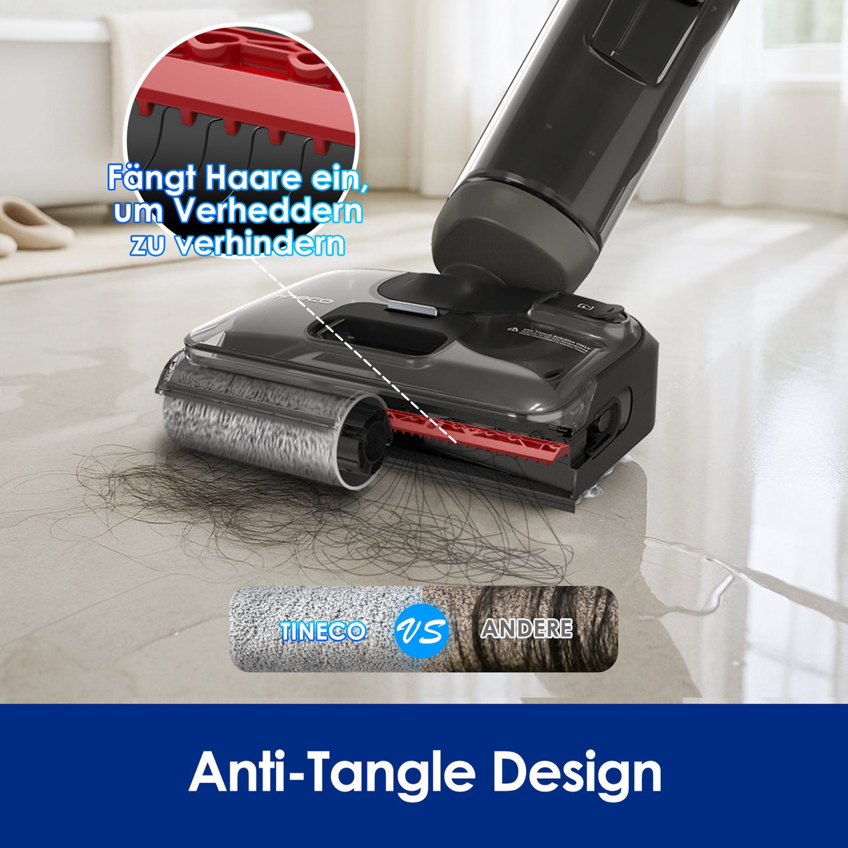 Tineco FLOOR ONE i6 Stretch Cordless Wet Dry Vacuum Cleaner （Limited Save 70%）